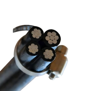 NFC 33-209 Aerial Bundle Conductor ABC Cable 3x25+54.6mm2