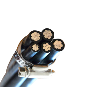 NFC 33-209 Aerial Bundle Conductor ABC Cable 3x50+54.6+16mm2