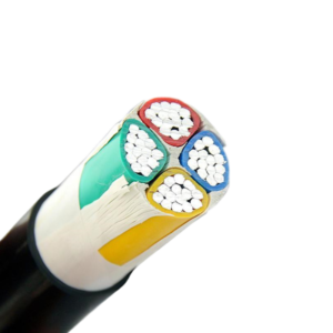 XLPE Insulated 185mm2 4 Cores Aluminum Cable 4x185mm2